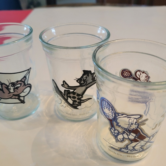 VINTAGE 1990 WELCH'S GLASSES - Picture 4 of 7